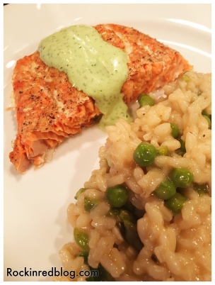 Salmon and Risotto
