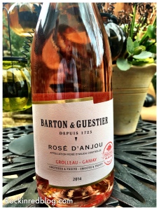 Wine Enthusiast Barton and Guesteir Rose DAnjou
